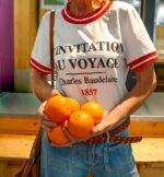 T-shirt Message Littéraire Marque Maison 7577 – Image 3