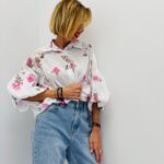 Chemise manches boules