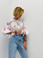 Chemise manches boules