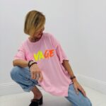 T-shirt oversize imprimé Savage