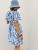 Robe floral fil lurex – Image 3