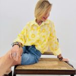 Chemise légère fleurie