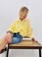 Chemise légère fleurie