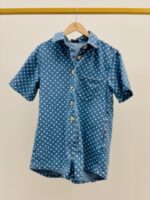 Combishort en jean à pois – Image 2