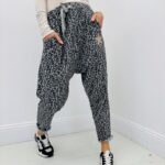 Pantalon Imprimé Léopard