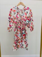 Robe fleurie en fil lurex – Image 4