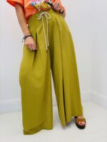 Pantalon large à pince