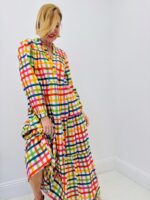 Robe à carreaux - Marque PALME – Image 3