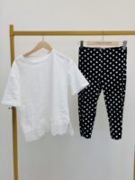 T-shirt blanc dentelle – Image 4