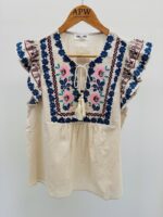 Tunique Broderie Florale – Image 4