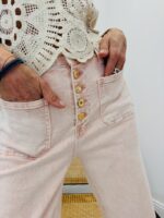 Jeans boutons bijoux – Image 3