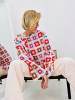 Pull Crochet Coloré