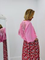 T-shirt dentelle esprit basket – Image 5