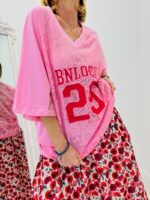 T-shirt dentelle esprit basket