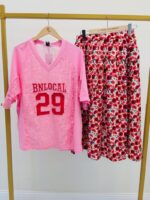 T-shirt dentelle esprit basket – Image 2