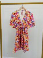 Robe courte à motifs fleuris – Image 2