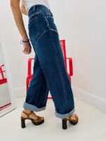 Jean Coupe Wide Leg - Détail Clou – Image 3