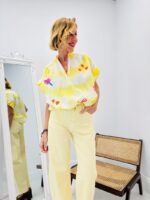 Chemise Tie & Dye En Coton À Broderies Colorées – Image 8