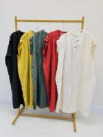 Robe en Lin Élégante – Image 2