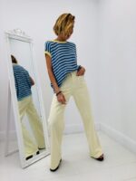 Pull sans manches rayé – Image 3