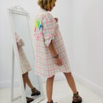 Robe Chemise Motif Carreaux