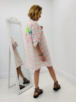 Robe Chemise Motif Carreaux