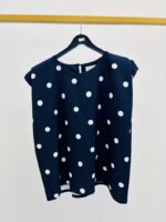 Top motif pois avec épaulettes - Marque LES ACOLYTES – Image 2