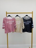 T-shirt sequins - Marque MAISON 7577 – Image 2