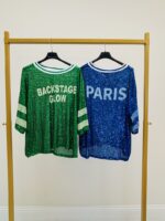 T-shirt sequins - Marque MAISON 7577 – Image 3