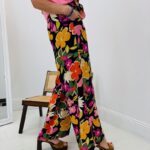 Pantalon Fluide Fleuri
