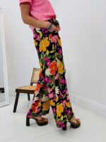 Pantalon Fluide Fleuri