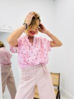 Chemise Vichy Motif Cerises