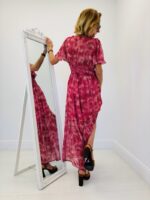 Robe Longue Fluide À Imprimé Floral – Image 5