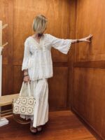 Tunique brodée - Marque CASCADE – Image 3