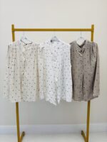 Chemise sans manches pois - Marque CASCADE – Image 2