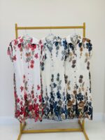 Robe motif fleur – Image 2