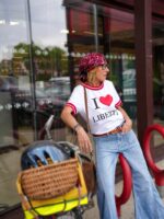 T-shirt Message Iconique Cœur Liberté Marque Maison 7577