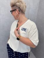 T-shirt Love Brodé – Image 5