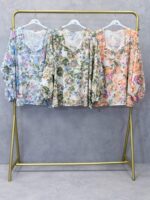 Tunique fleurie colorée – Image 3