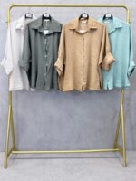 Chemise en lin confortable – Image 3