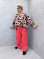 Tunique fleurie colorée – Image 4