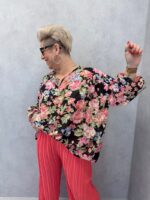 Tunique fleurie colorée