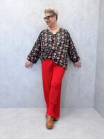 Tunique fleurie coton