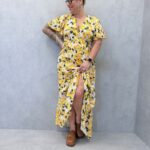 Robe imprimée citrons