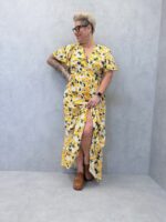 Robe imprimée citrons