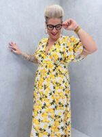 Robe imprimée citrons – Image 3