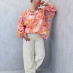 Tunique imprimée florale