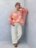 Tunique imprimée florale