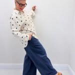 Chemise à Pois Élégante