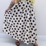 Jupe Pois Elégante